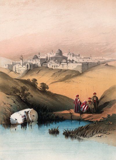 Gerusalemme dalla valle di Giosafat da English School